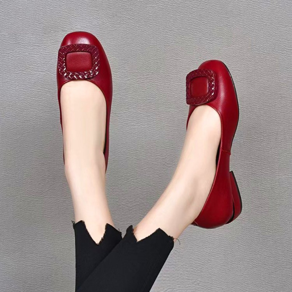 Women'S Shoes - Miękka skóra, miękka podeszwa z ścięgna